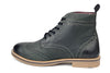 Frank James Bexley Leather Lace Up Brogue Rubber Sole Mens Boots