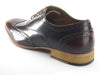 Frank James Norbury Leather Hi Shine Lace Up Mens Brogue Shoes