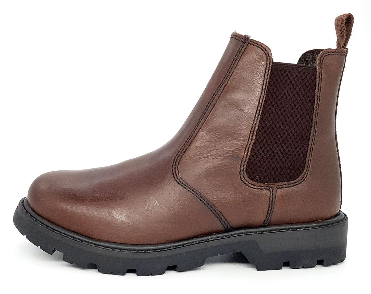 Oaktrak Kids Rocksley Leather Chelsea Dealer Boots