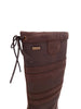 Frank James Burghley Equestrian Leather Country Long Boots Waterproof