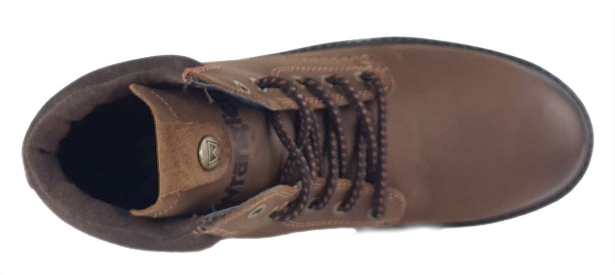 Wrangler Yuma Mens Leather Lace Casual Combat Boots