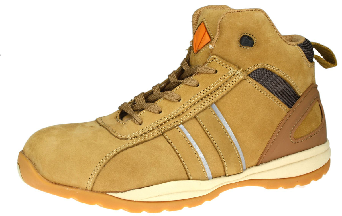 ET Safety C8137 Low Back Lace Up Leather Steel Toecap SB Work Boots