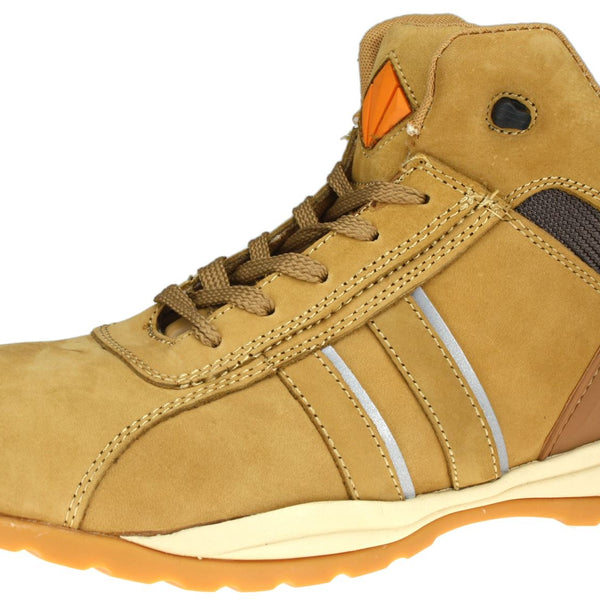 ET Safety C8137 Low Back Lace Up Leather Steel Toecap SB Work Boots