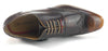 Frank James Norbury Leather Hi Shine Lace Up Mens Brogue Shoes