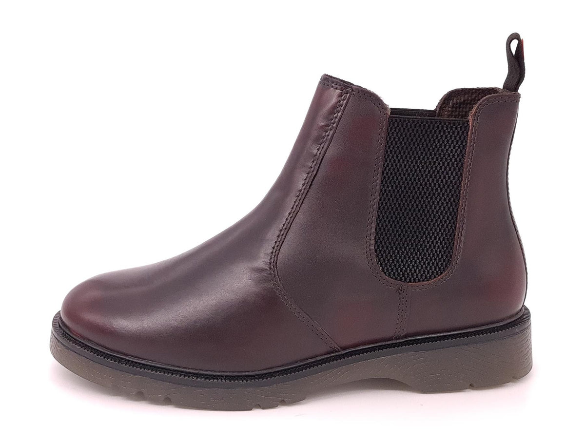 Frank James Naseby Mens Leather Chelsea Dealer Pull On Boots