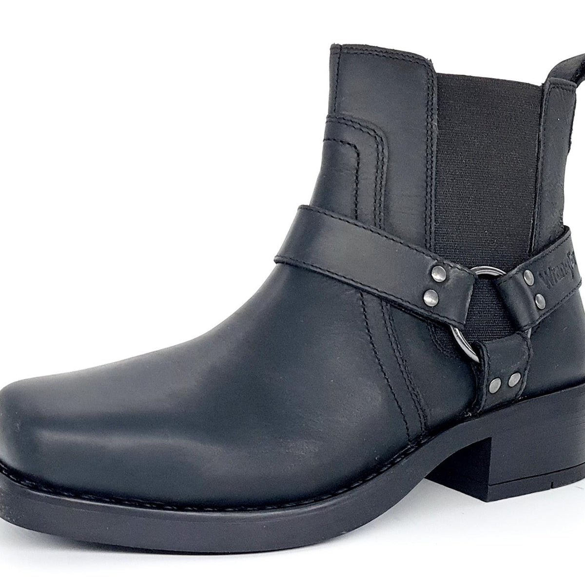 Wrangler Highway Low Mens Western Leather Ankle Chelsea Boots
