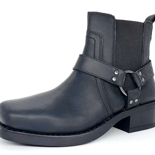 Wrangler Highway Low Mens Western Leather Ankle Chelsea Boots