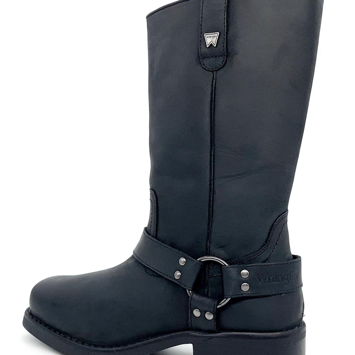 Wrangler Highway Mens Western Leather Long Chelsea Boots
