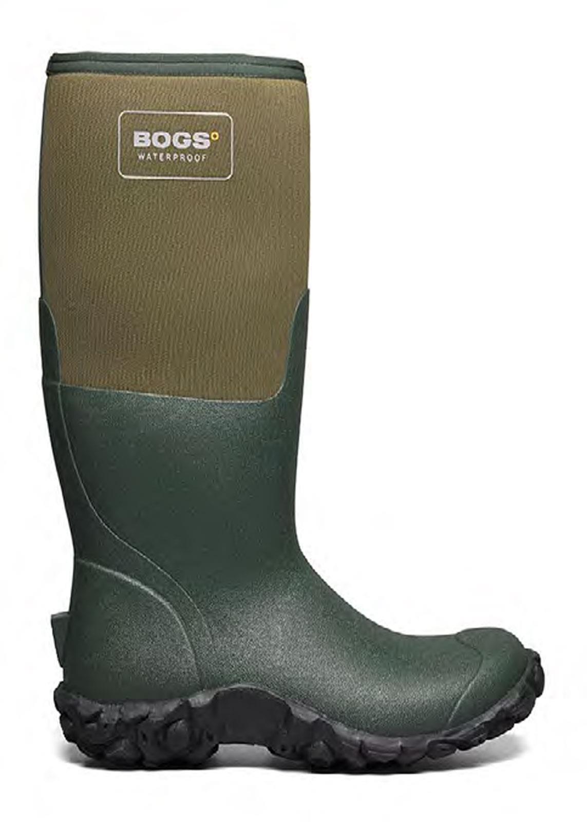 BOGS Mesa Neoprene Warm Olive Green Wellington Boots