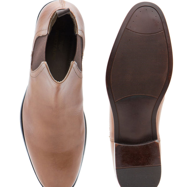 Red Tape Crick Beeston Casual Formal Mens Leather Pull On Chelsea Boots