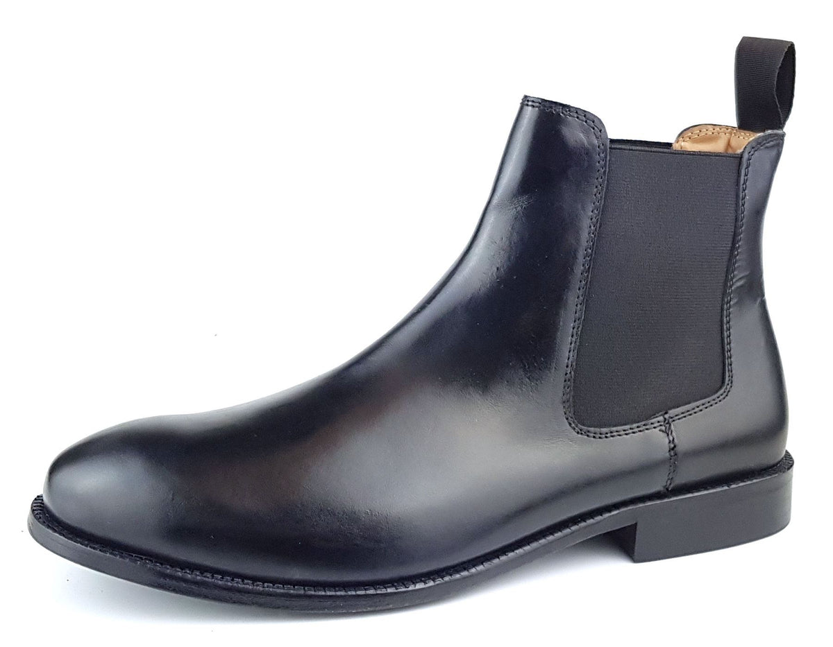 Frank James Windsor Leather Sole Ankle Chelsea Pull on Boots