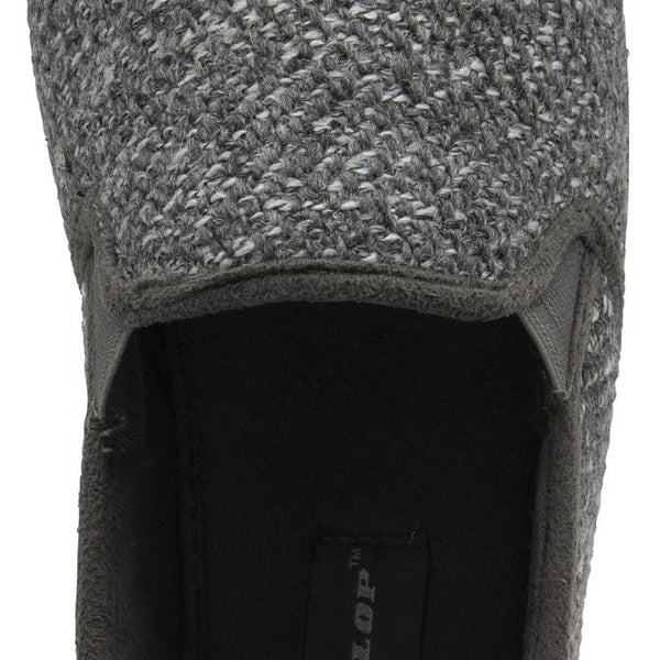 Dunlop Joel Mens Moccasin Slippers Twin Gusset Memory Foam