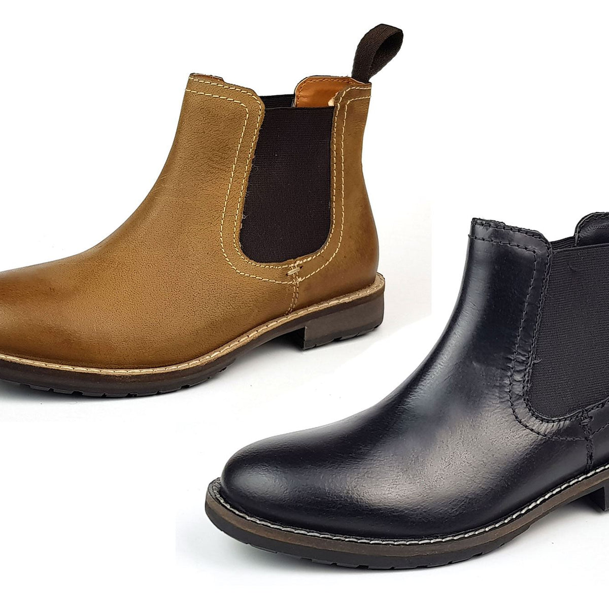 Oaktrak Kids Oakham Leather Chelsea Dealer Boots