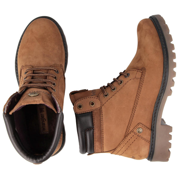 Wrangler Creek Womens Lace Up Ankle Combat Boots