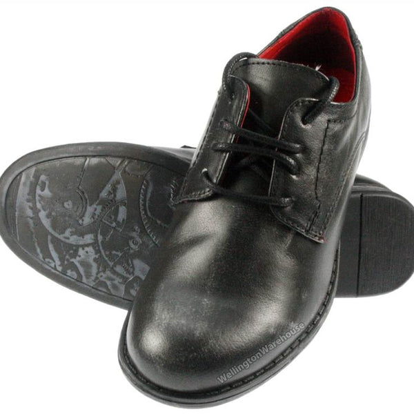 Red Tape Crick Wooler Leather Round Toe Laceup Boys Shoes