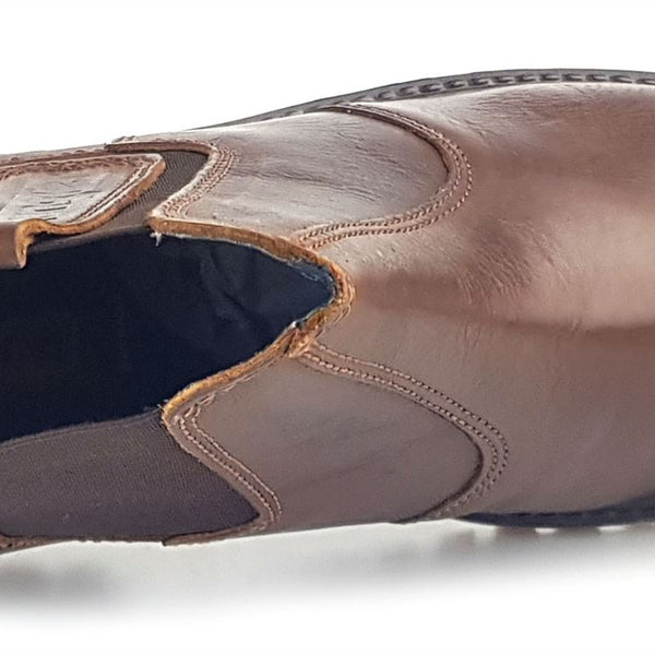 Wrangler Yuma Chelsea Ankle Leather Pull On Mens Boots