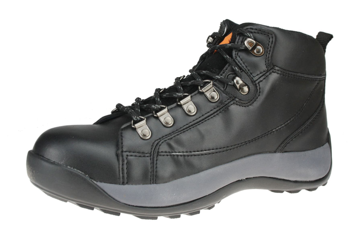 ET Safety C3222 Lace Up Leather Steel Toecap SB Work Trainer Boots