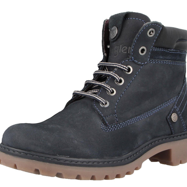 Wrangler Creek Womens Lace Up Ankle Combat Boots