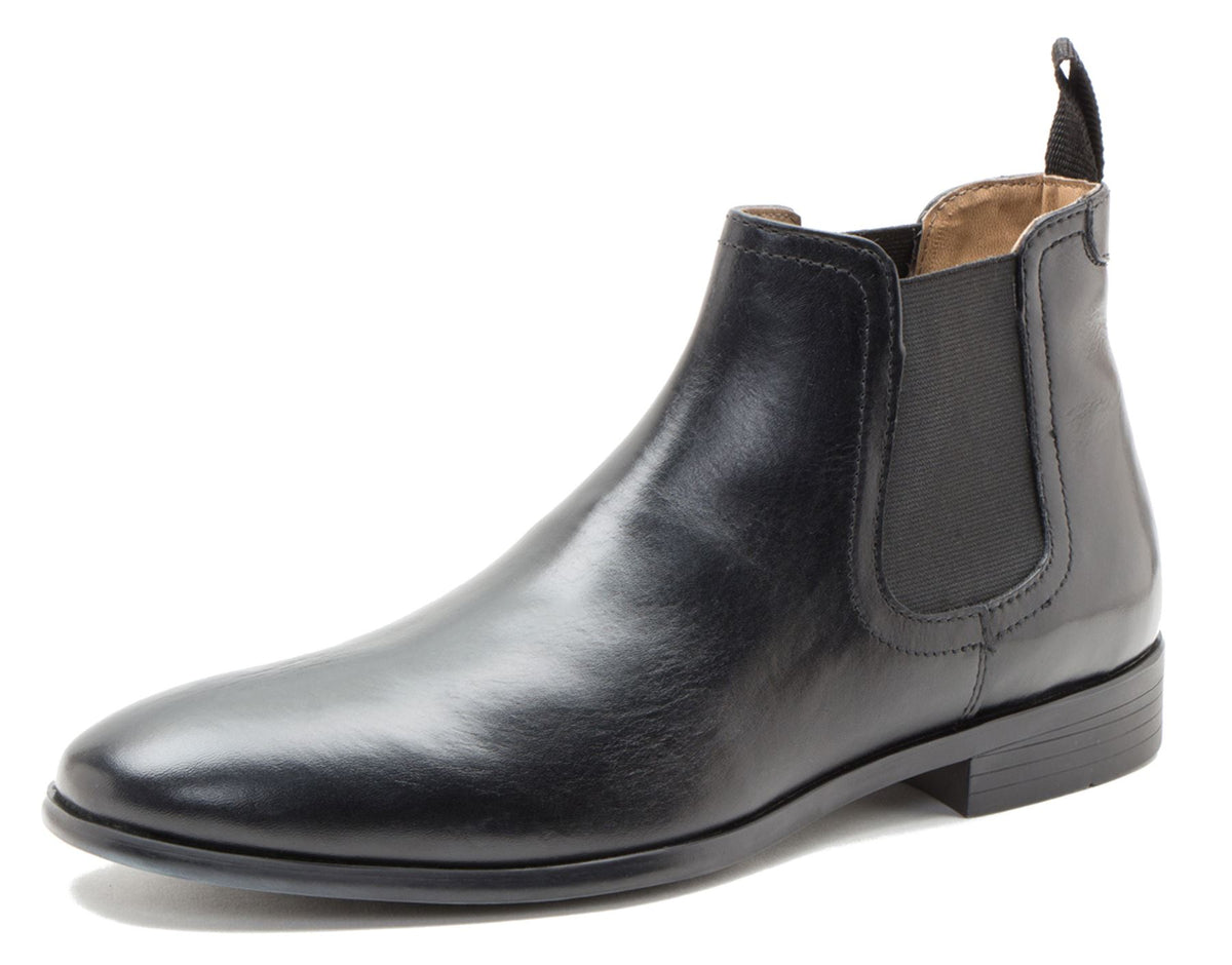 Red Tape Crick Beeston Casual Formal Mens Leather Pull On Chelsea Boots