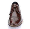 Red Tape Crick Claydon Mens Leather Lace Up Brogue Formal Shoes