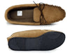 Coopers Mens Suede Cotton Lined Navy Moccasin Outdoor Slippers Mades In England