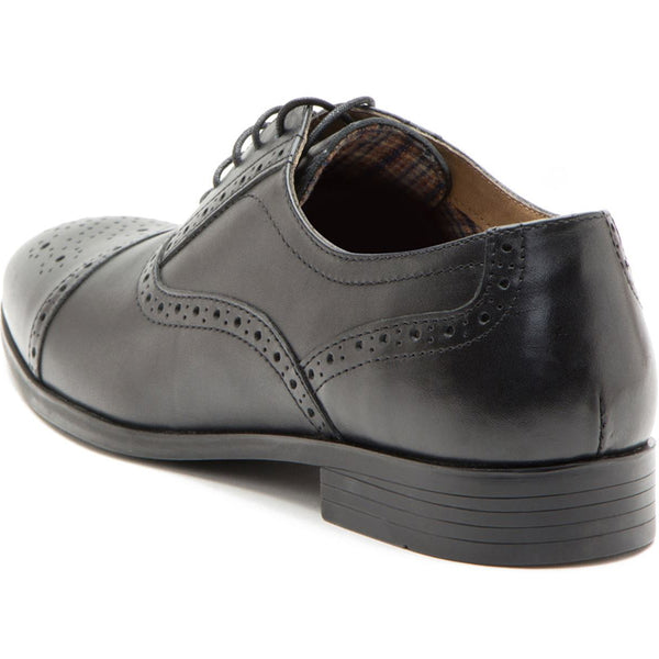 Red Tape Crick Hartwell Mens Lace Up Brogue 5 eye Leather Shoes