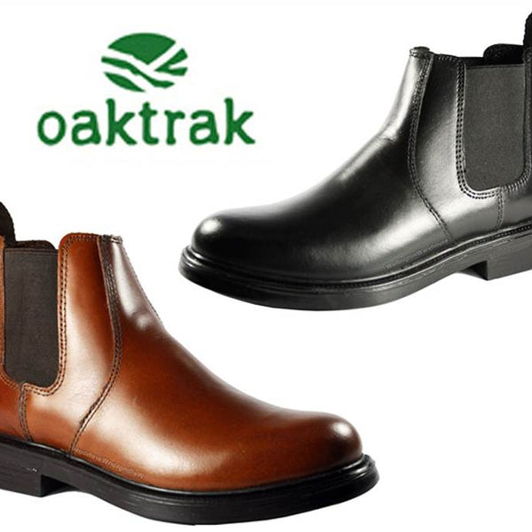 Oaktrak Kids Walton Smooth Leather Chelsea Dealer Boots