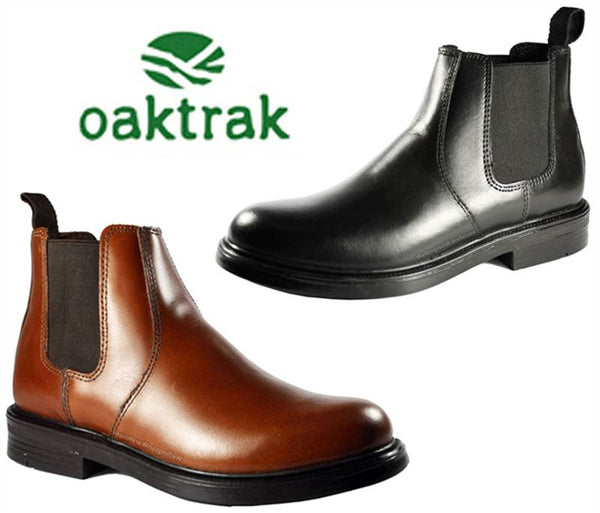 Oaktrak Kids Walton Smooth Leather Chelsea Dealer Boots