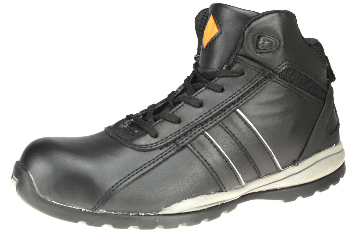 ET Safety C8137 Low Back Lace Up Leather Steel Toecap SB Work Boots