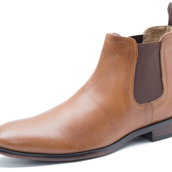 Red Tape Crick Beeston Casual Formal Mens Leather Pull On Chelsea Boots