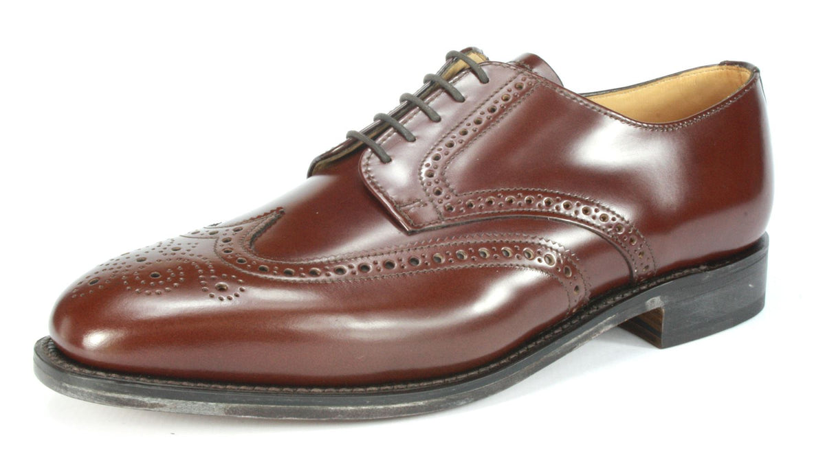 Charles Horrel England CH1024 Welted Wingtip Mens Brogue Leather Sole Shoes