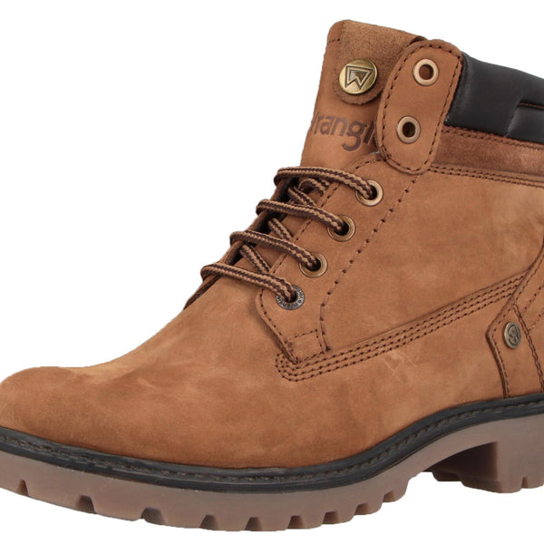 Wrangler Creek Womens Lace Up Ankle Combat Boots