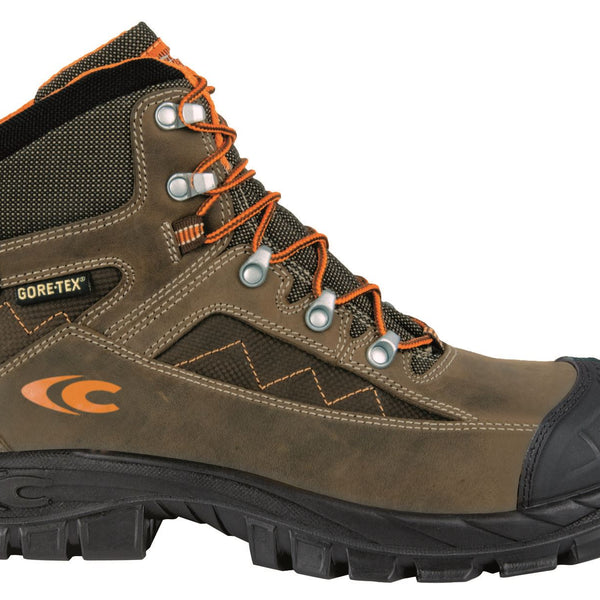 Cofra Frosti S3 Gore-Tex Brown Leather Lace Up Toecap Midsole Safety Work Boots