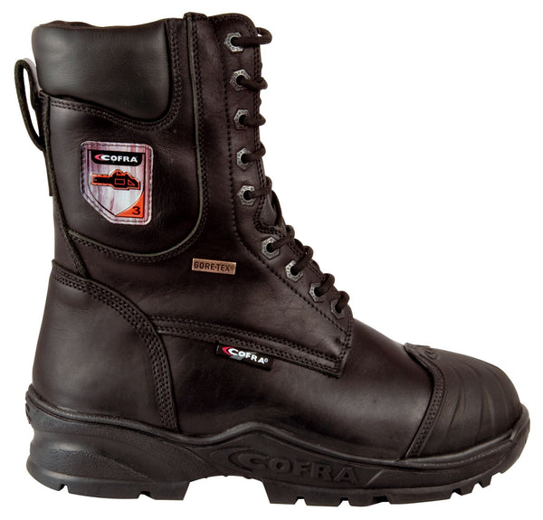 Cofra Energy Chainsaw Goretex Leather Work Boots EN381 Class 3 Waterproof