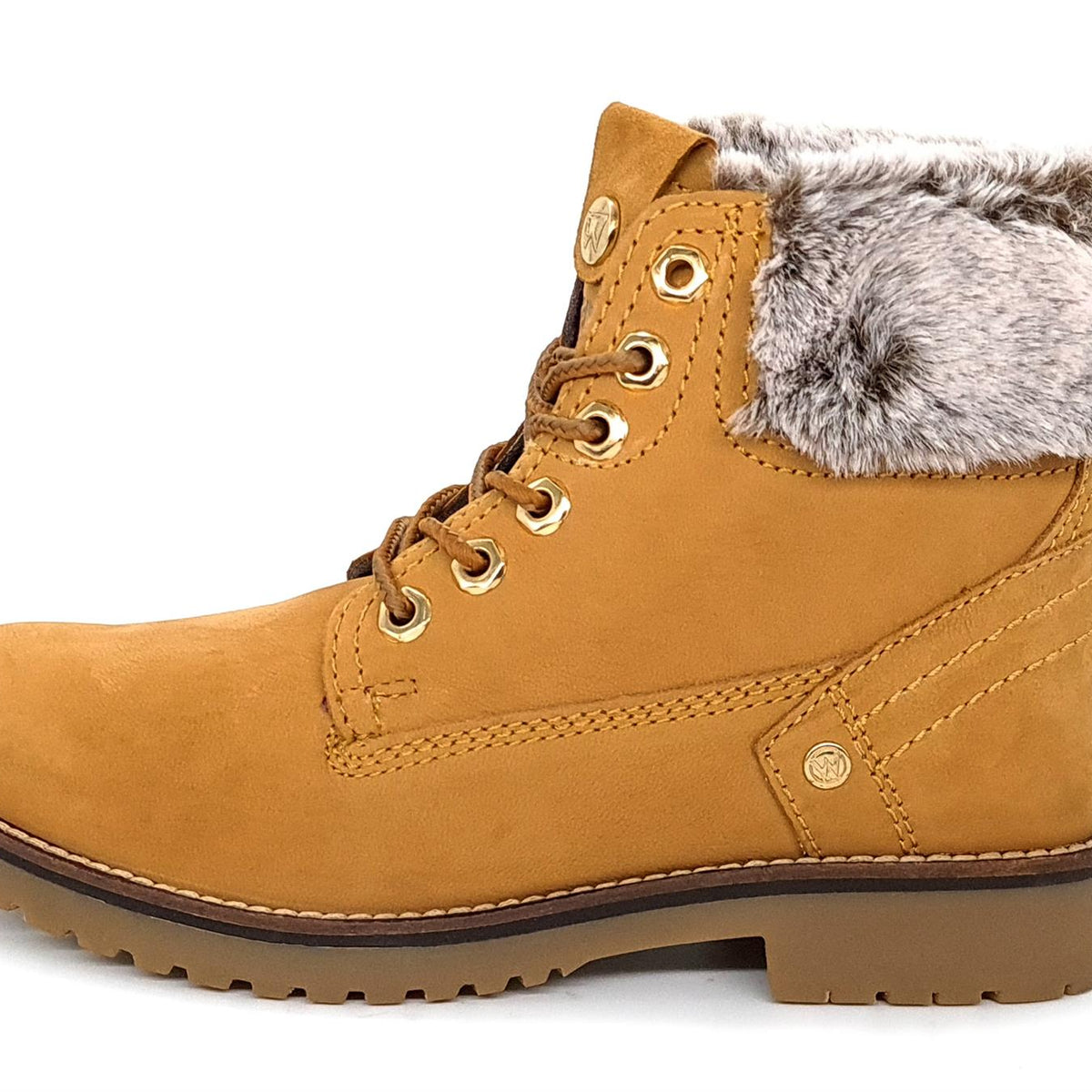 Wrangler Alaska Womens Warm Fleece Ankle Lace Boots