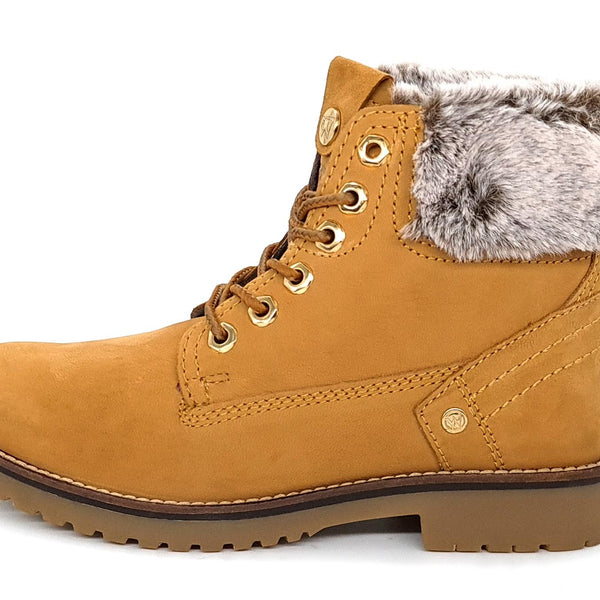 Wrangler Alaska Womens Warm Fleece Ankle Lace Boots
