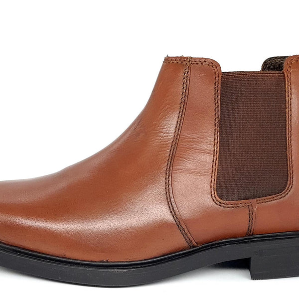 Oaktrak Walton Leather Chelsea Dealer Boots