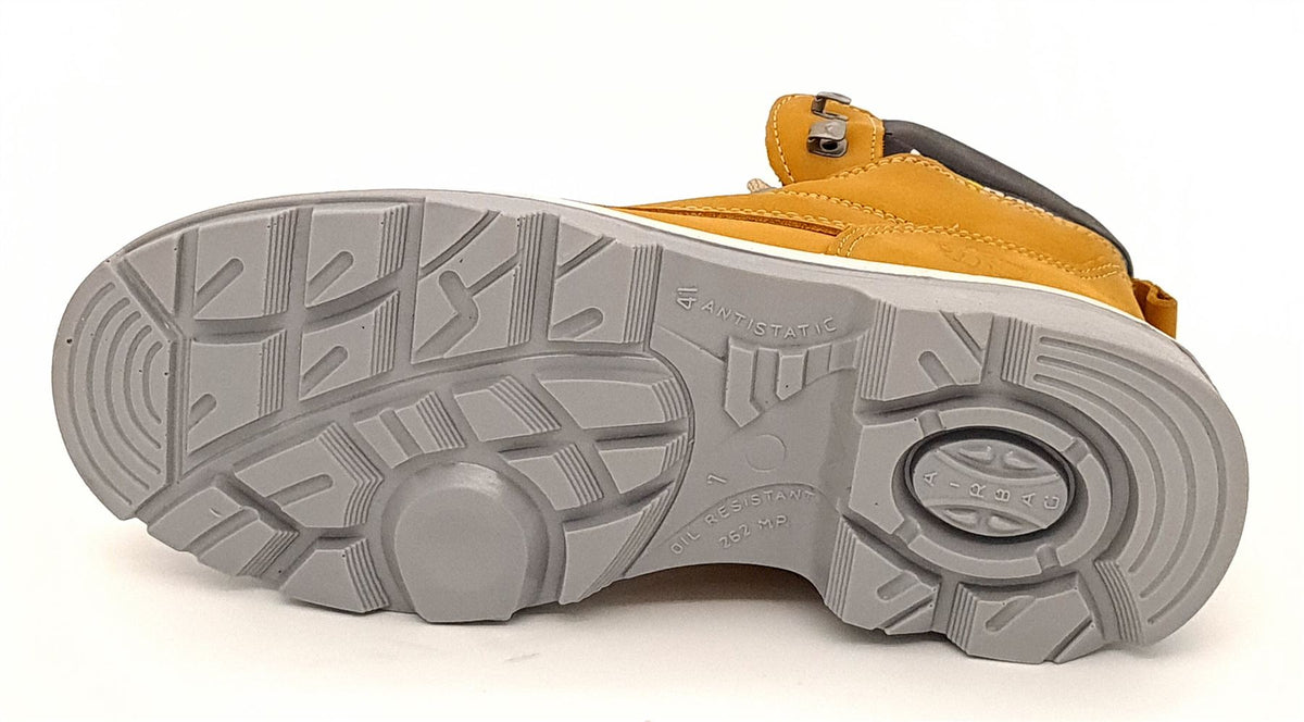 U-Power Taxi Lace Up Midsole Toecap Work PU S3 Lightweight Safety Boots