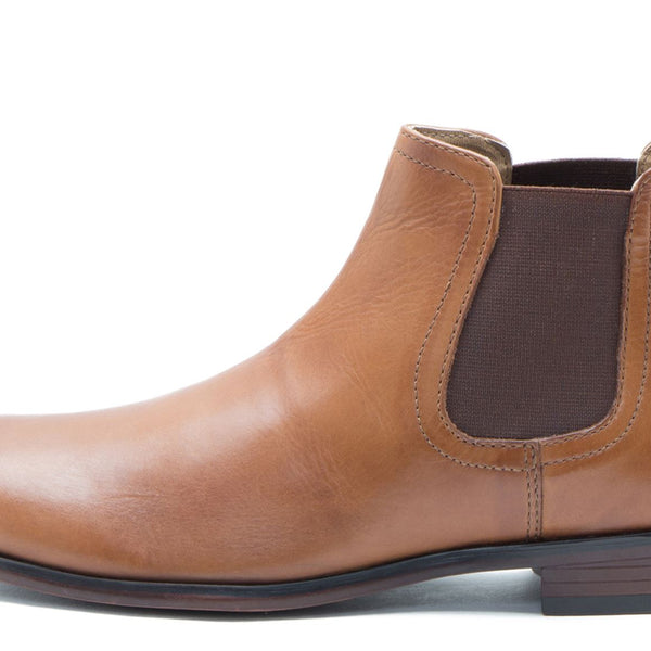 Red Tape Crick Beeston Casual Formal Mens Leather Pull On Chelsea Boots