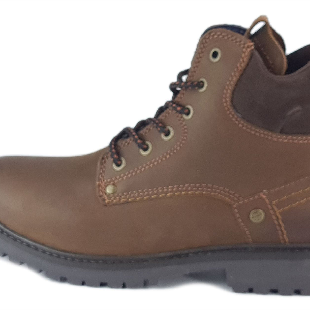 Wrangler Yuma Mens Leather Lace Casual Combat Boots