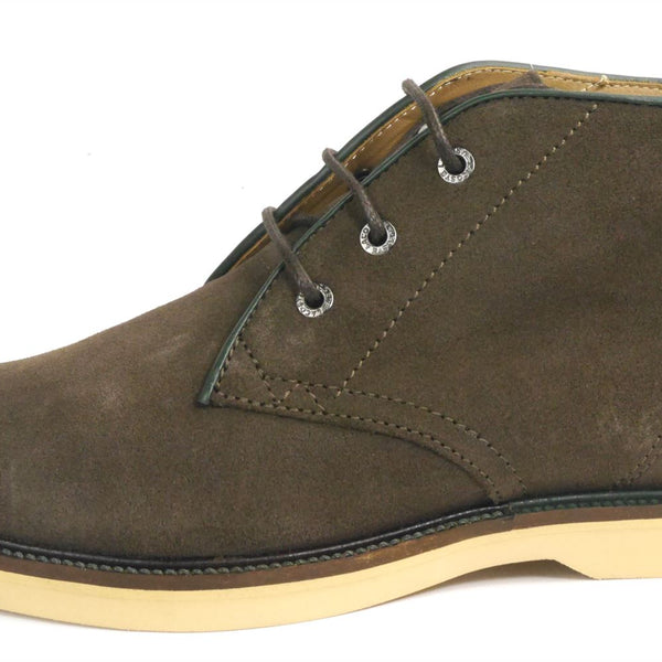 Lacoste Sherbrooke Brown Leather Mens Lace Up Boots