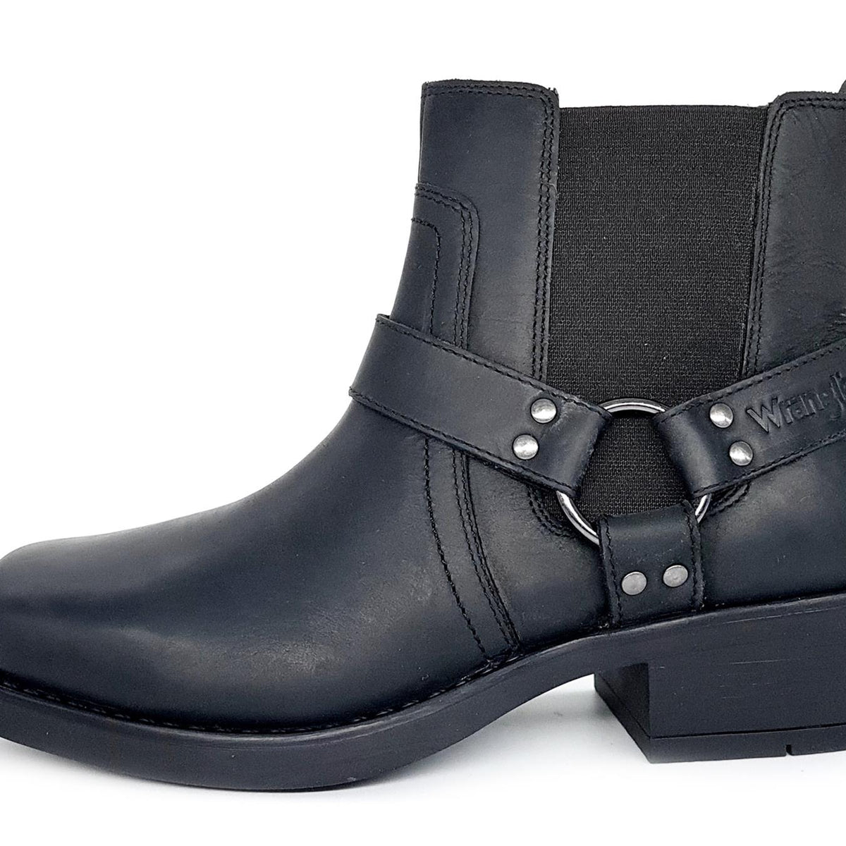 Wrangler Highway Low Mens Western Leather Ankle Chelsea Boots