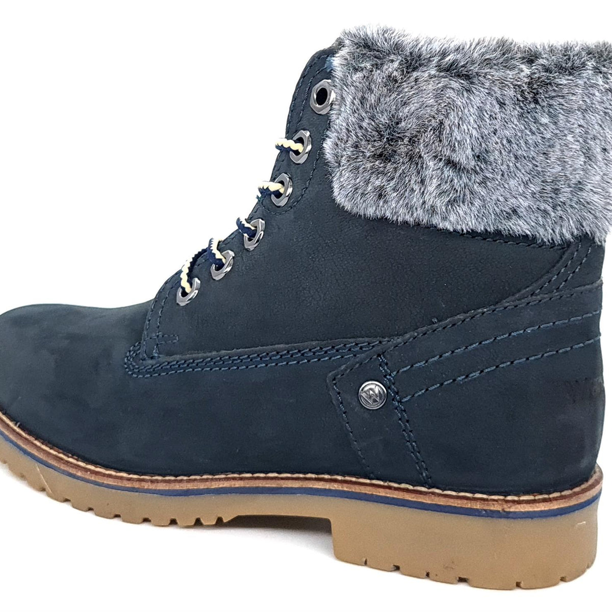 Wrangler Alaska Womens Warm Fleece Ankle Lace Boots