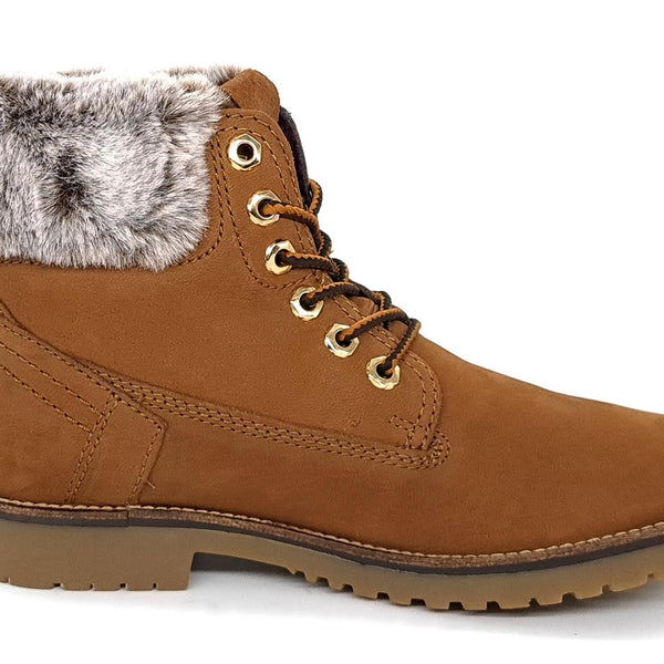Wrangler Alaska Womens Warm Fleece Ankle Lace Boots