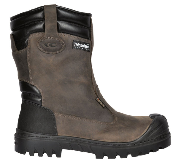 Cofra Baranof S3 Leather Rigger Thinsulate Toecap Midsole Safety Work Boots