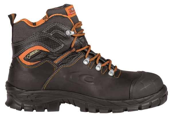 Cofra Galarr Black Lace Up Gore-Tex Safety Waterproof Toecap Midsole Work Boots