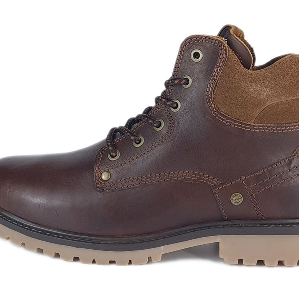 Wrangler Yuma Mens Leather Lace Casual Combat Boots