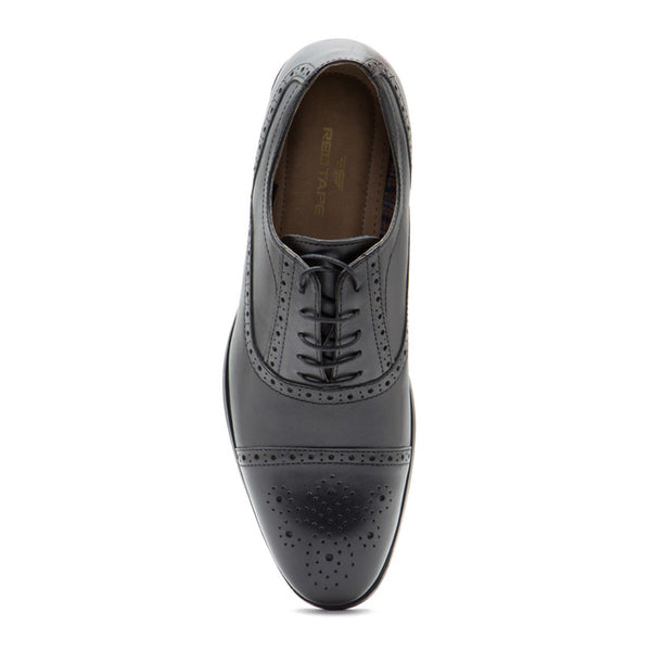 Red Tape Crick Hartwell Mens Lace Up Brogue 5 eye Leather Shoes
