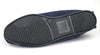 Coopers Mens Suede Cotton Lined Navy Moccasin Outdoor Slippers Mades In England
